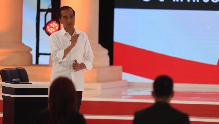 Debat Kedua Capres-Jokowi