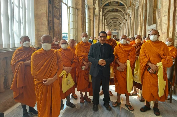 Delegasi Umat Budha Temui Paus